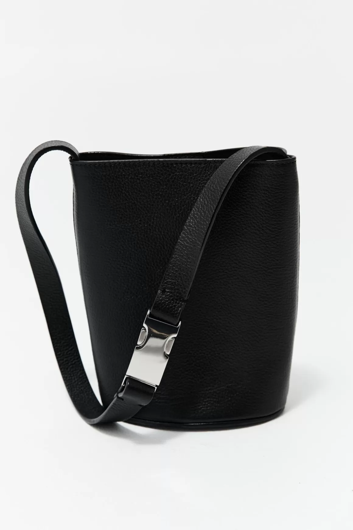 St. Agni Adjustable Bucket Bag - Black