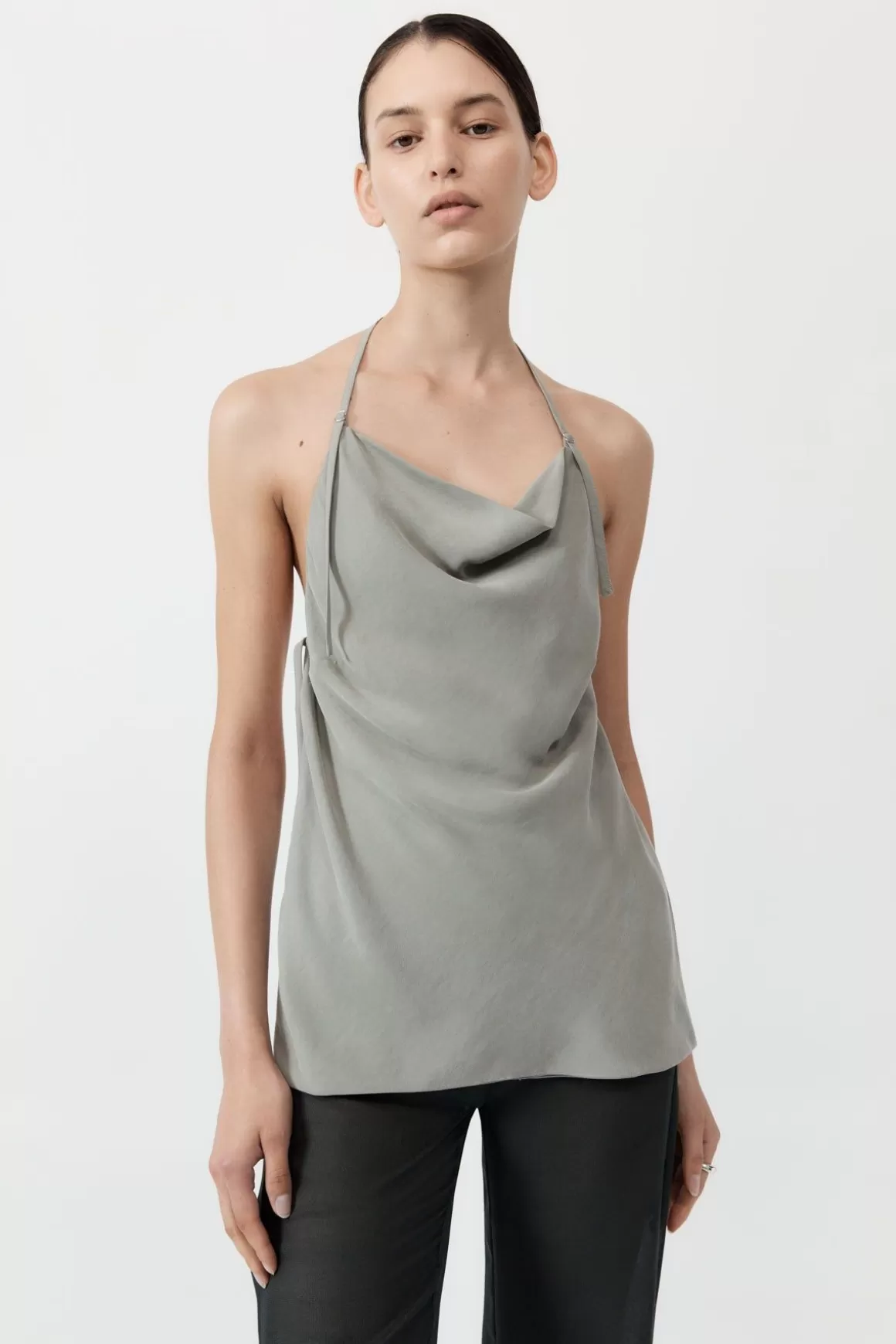 St. Agni Adjustable Strap Top - Shadow