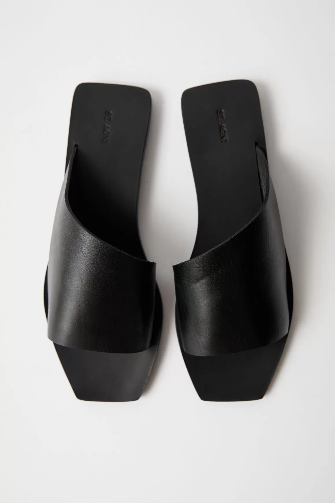 St. Agni Asymmetric Slide - Black