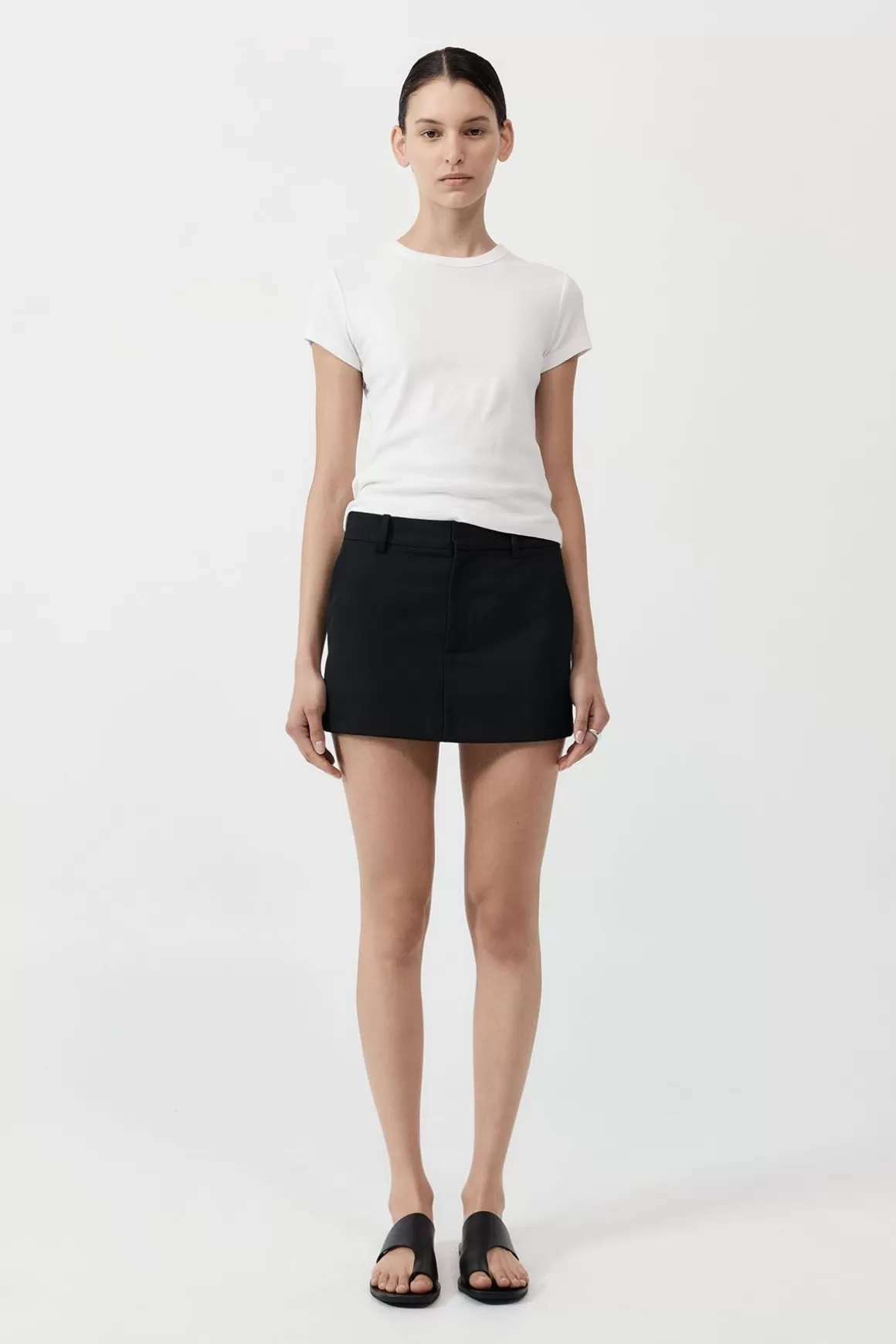 St. Agni Carter Mini Skirt - Black