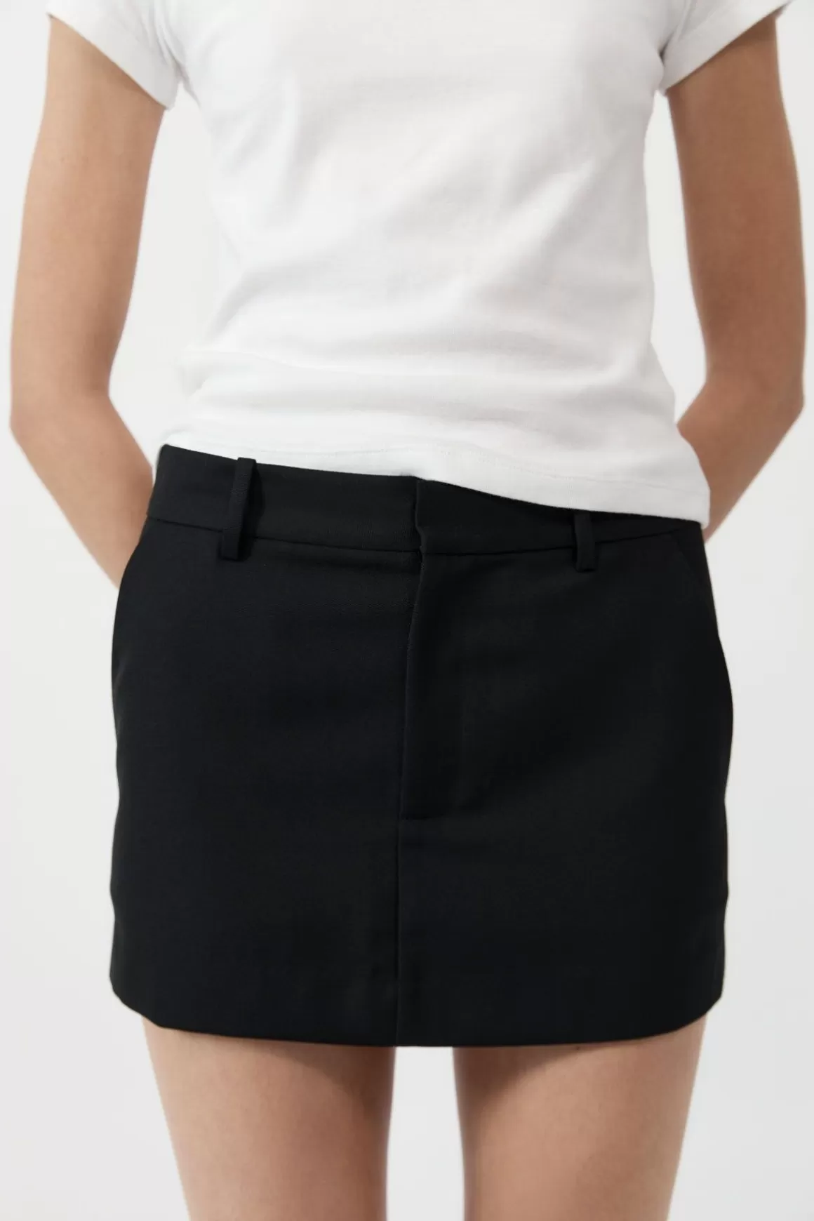 St. Agni Carter Mini Skirt - Black