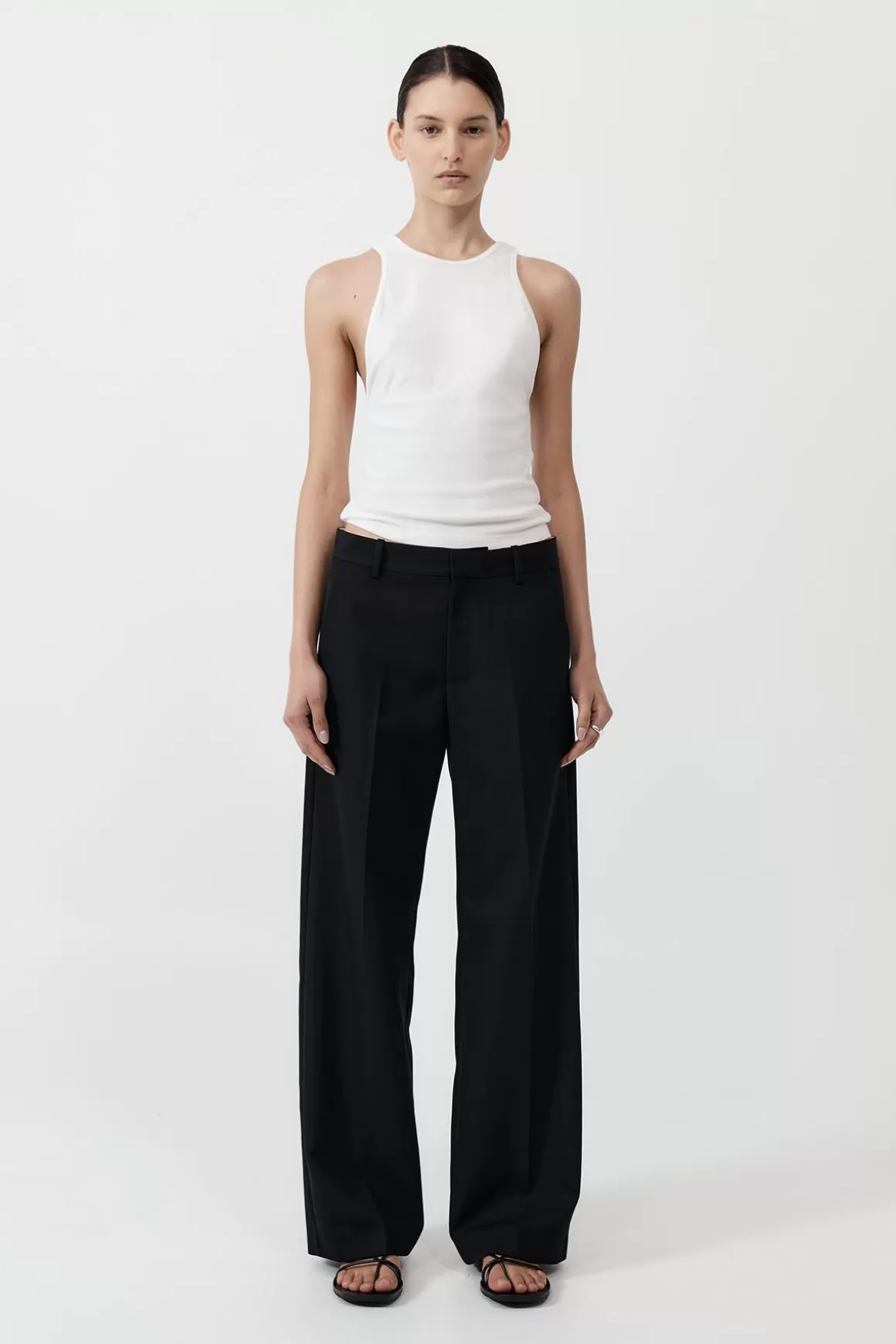 St. Agni Carter Trousers - Black