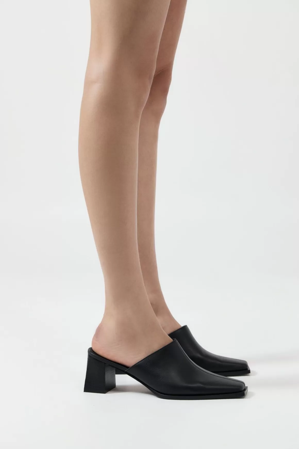 St. Agni Clog Heel - Black