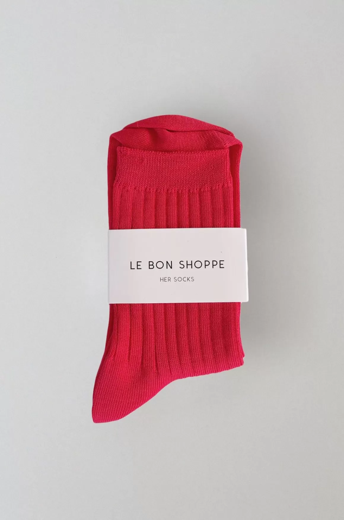 St. Agni Her Socks - Classic Red - By Le Bon