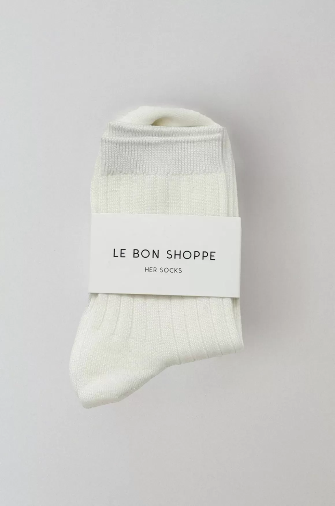 St. Agni Her Socks - White - By Le Bon