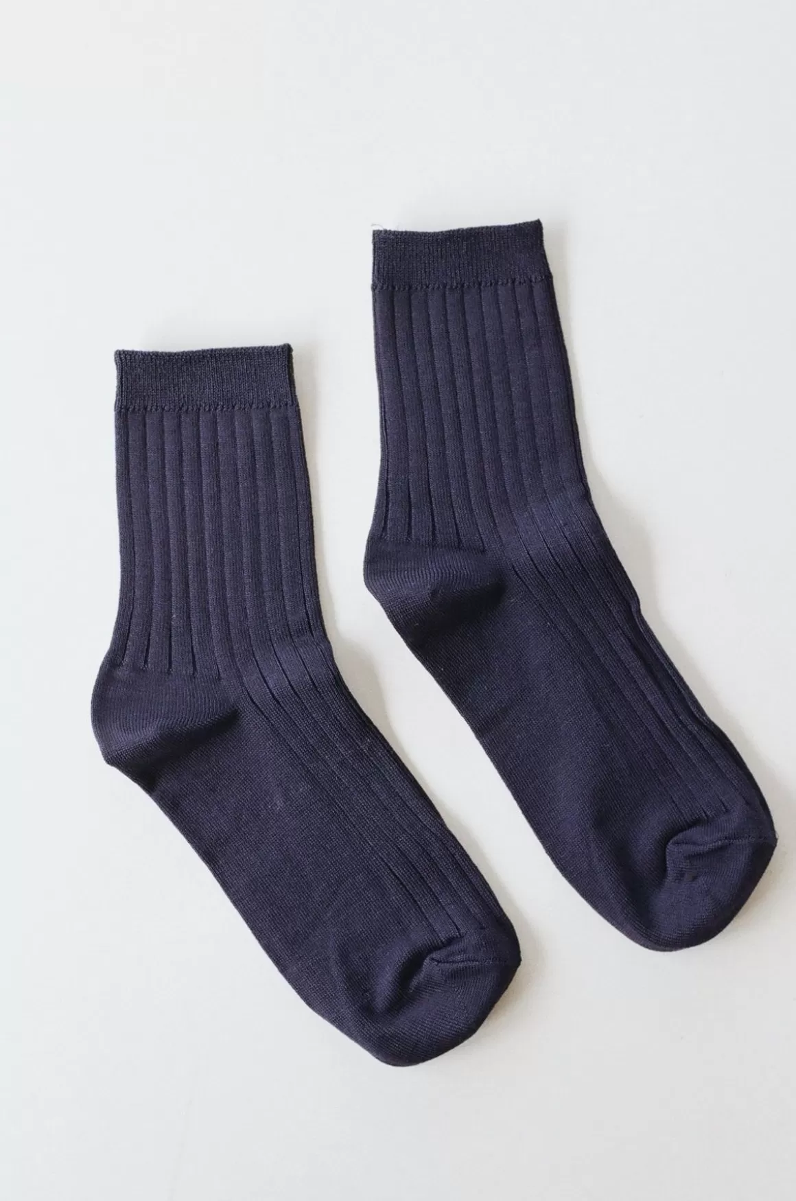 St. Agni Her Socks By Le Bon - Midnight Blue