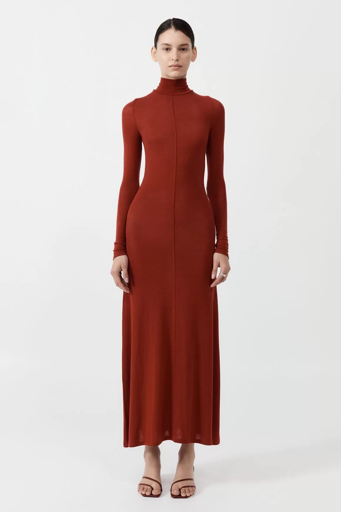 St. Agni Jersey Maxi Dress - Rouge