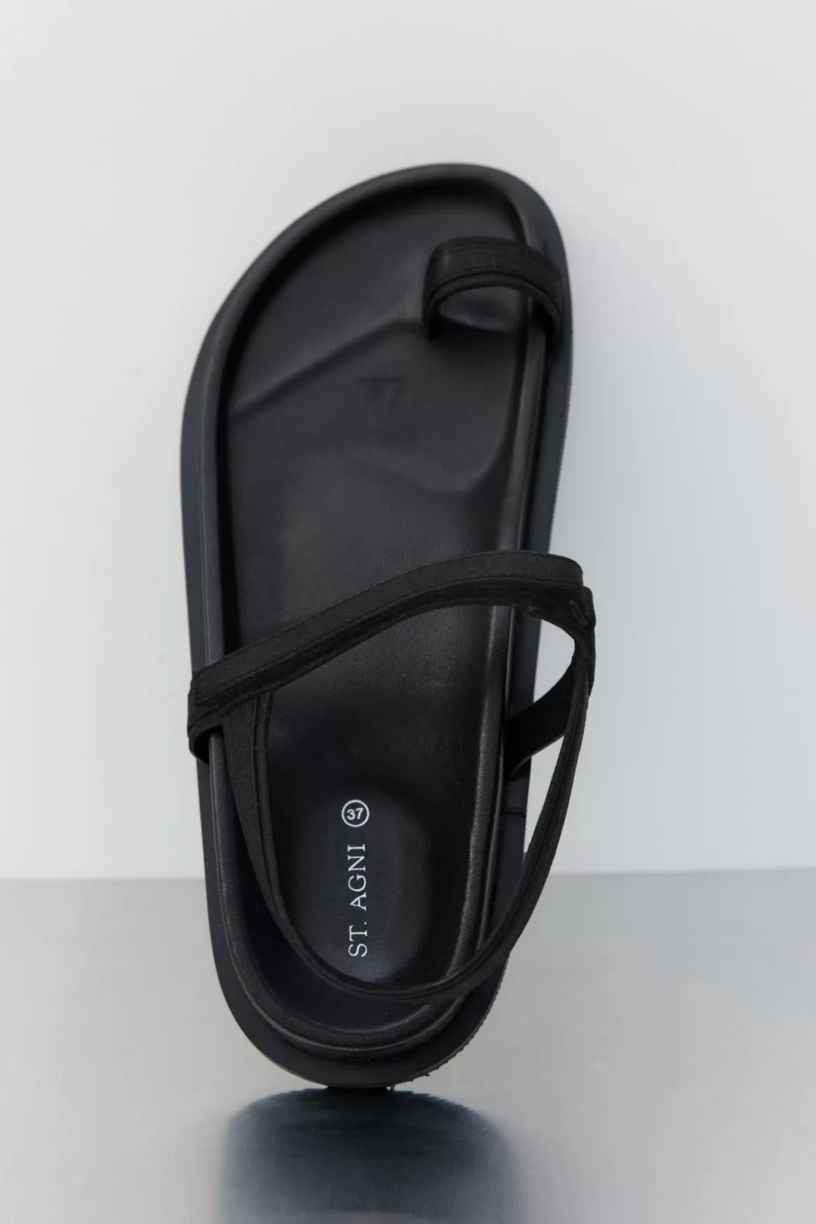 St. Agni Keko Sandal - Black