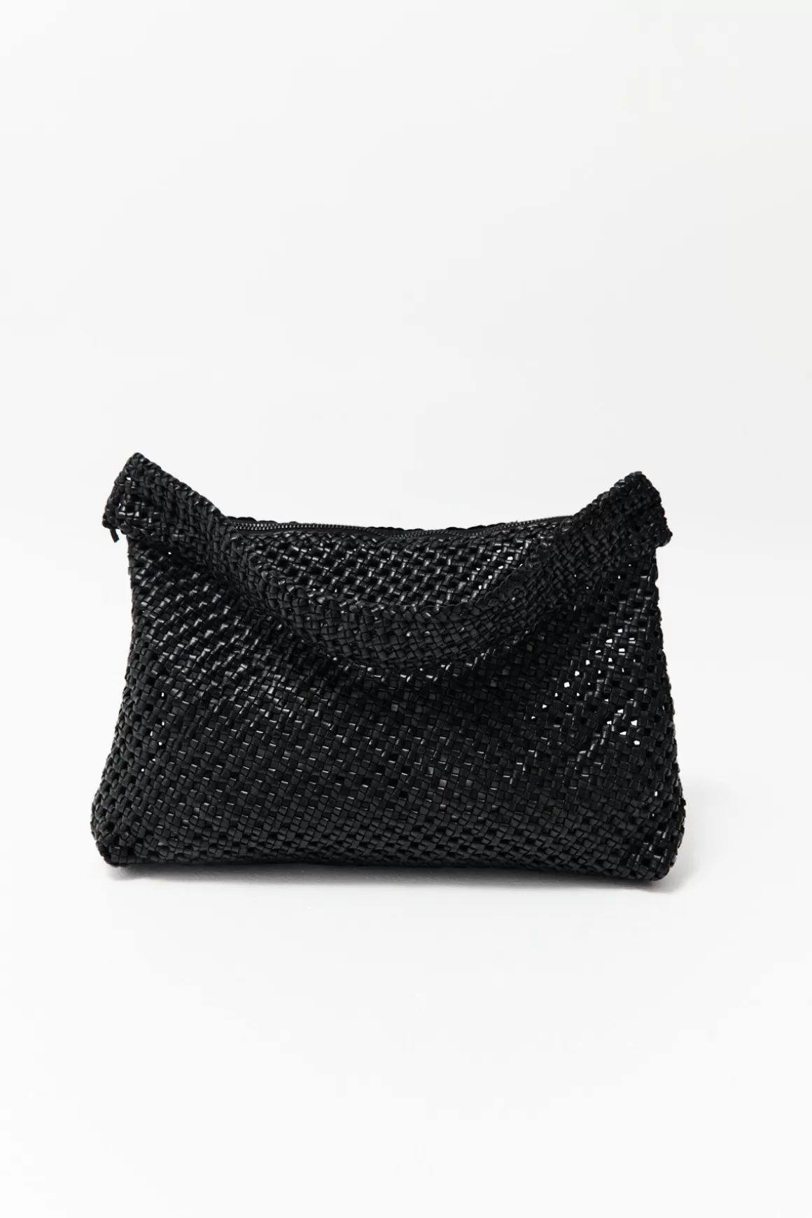 St. Agni Macrame Shoulder Bag - Black