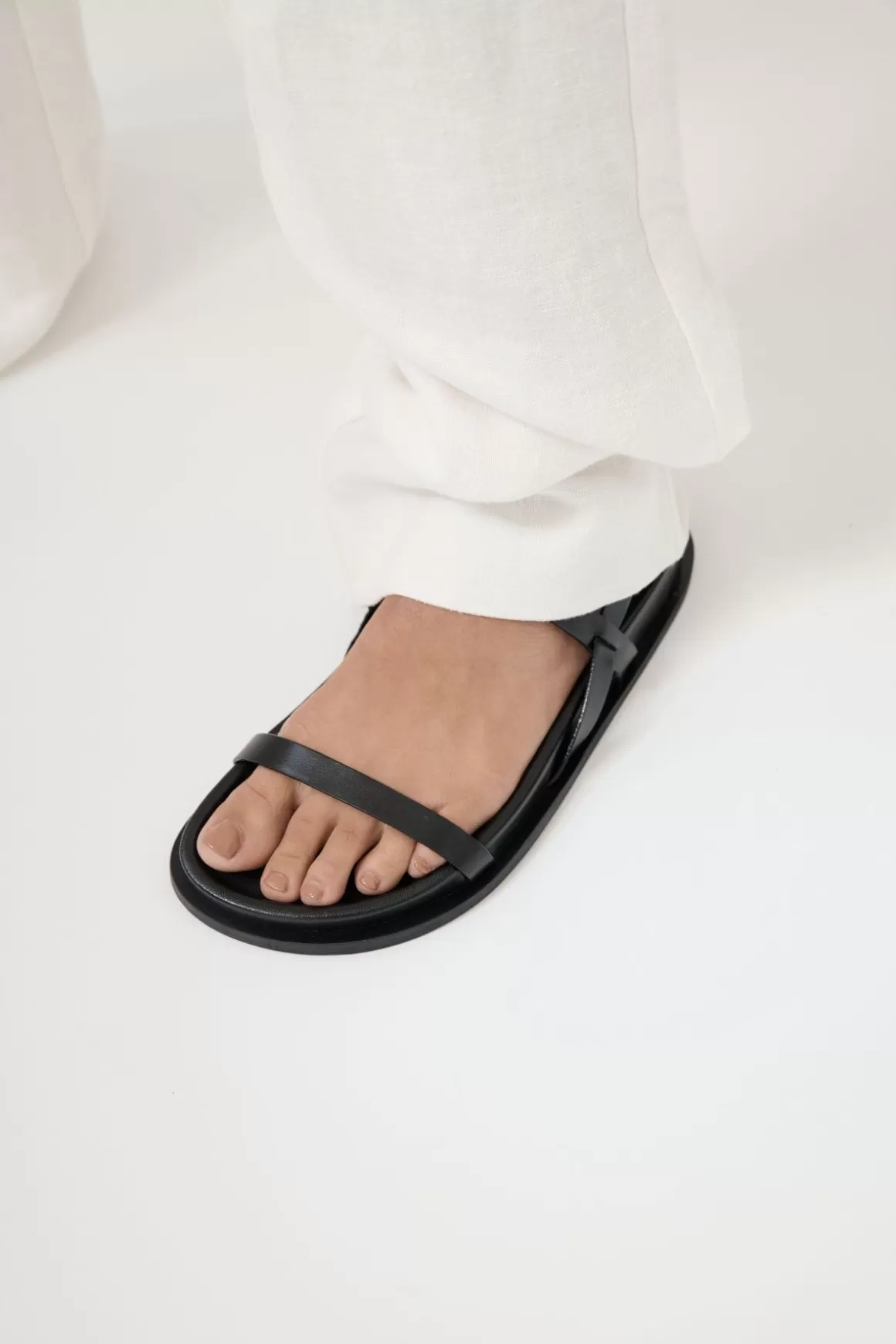 St. Agni Mio Sandals - Black