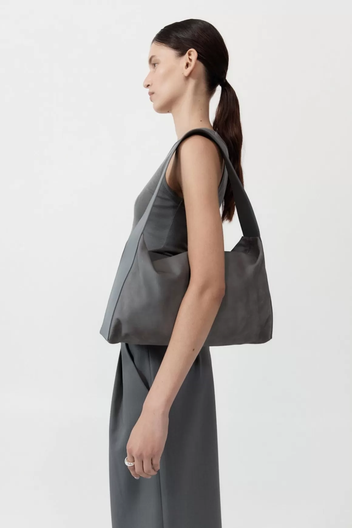 St. Agni PRE-ORDER: Soft Form Bag - Pewter Grey