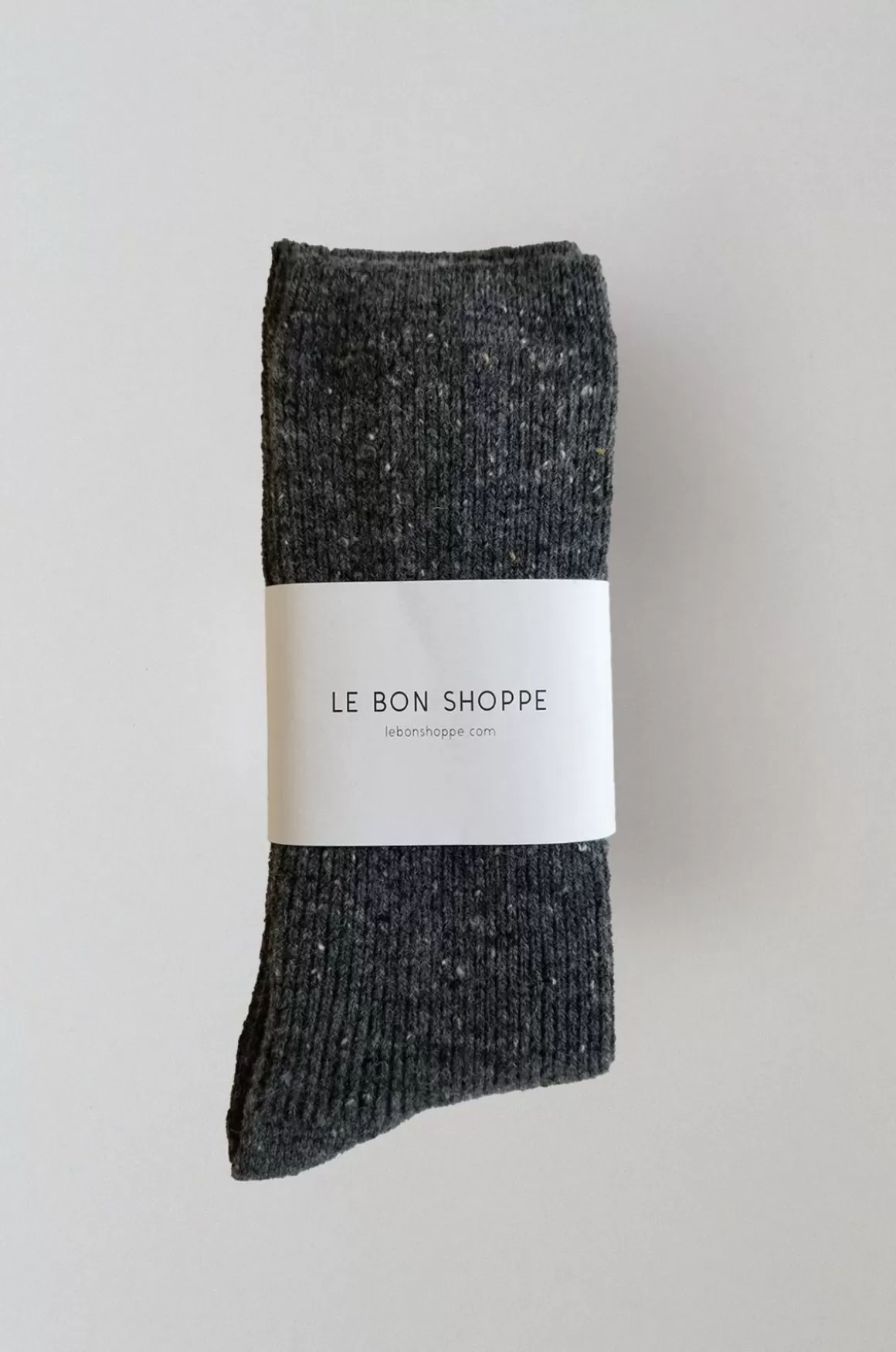 St. Agni Snow Socks By Le Bon - Charcoal