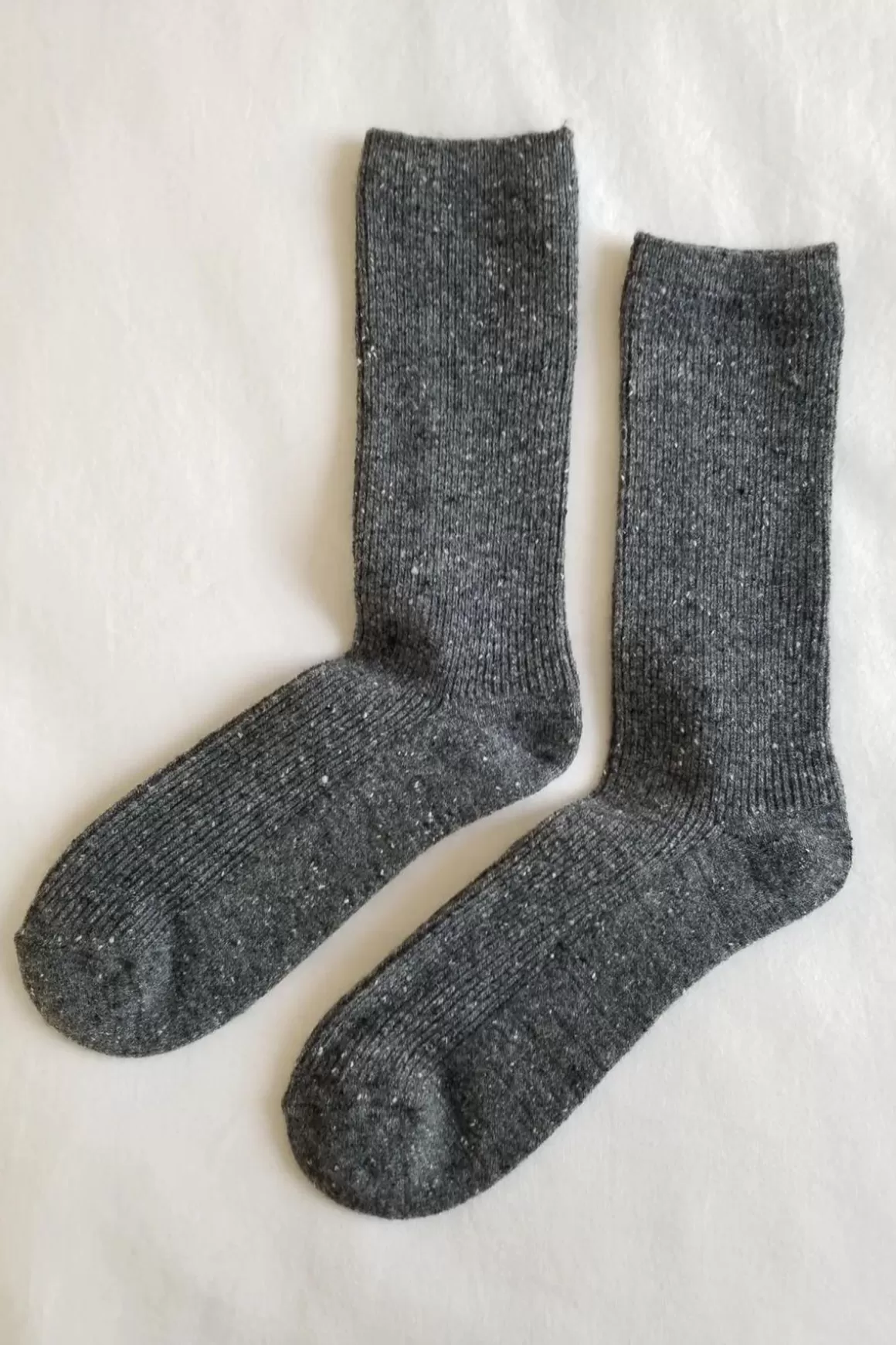 St. Agni Snow Socks By Le Bon - Charcoal