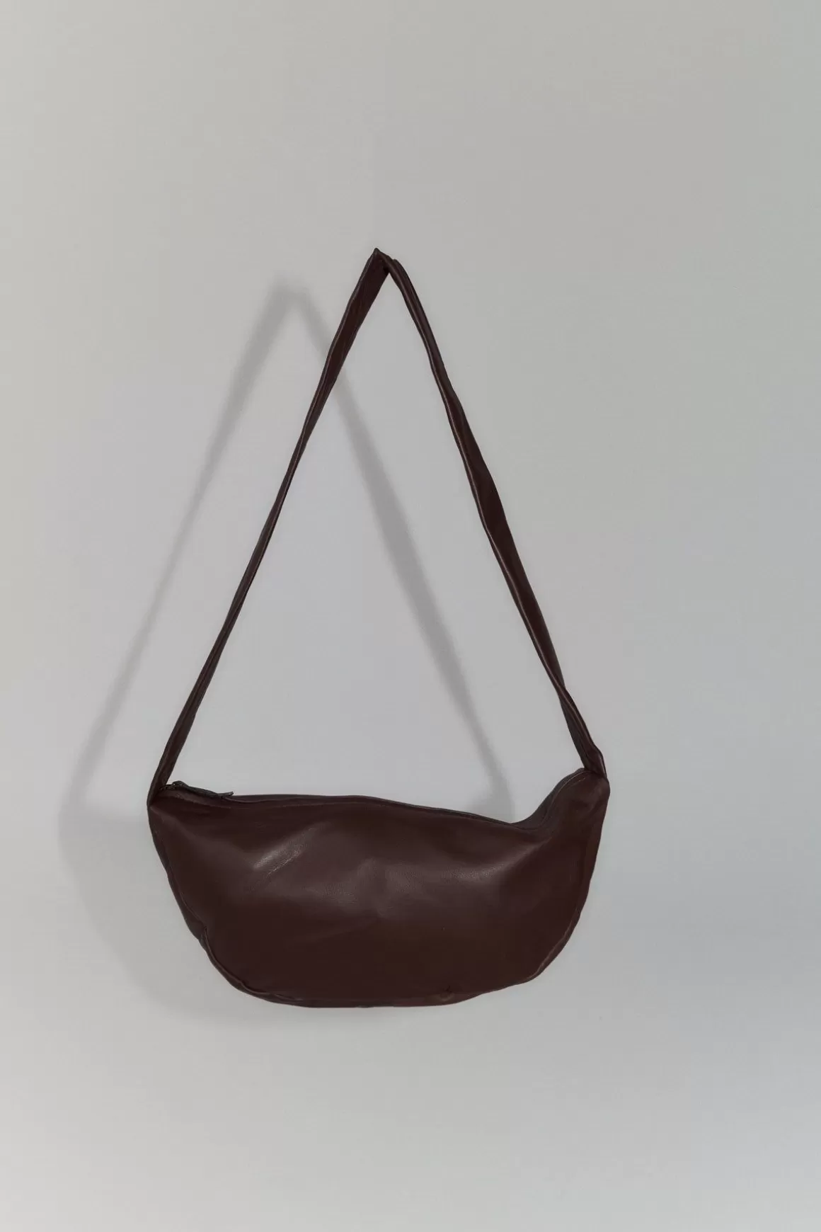 St. Agni Soft Crescent Bag - Chocolate