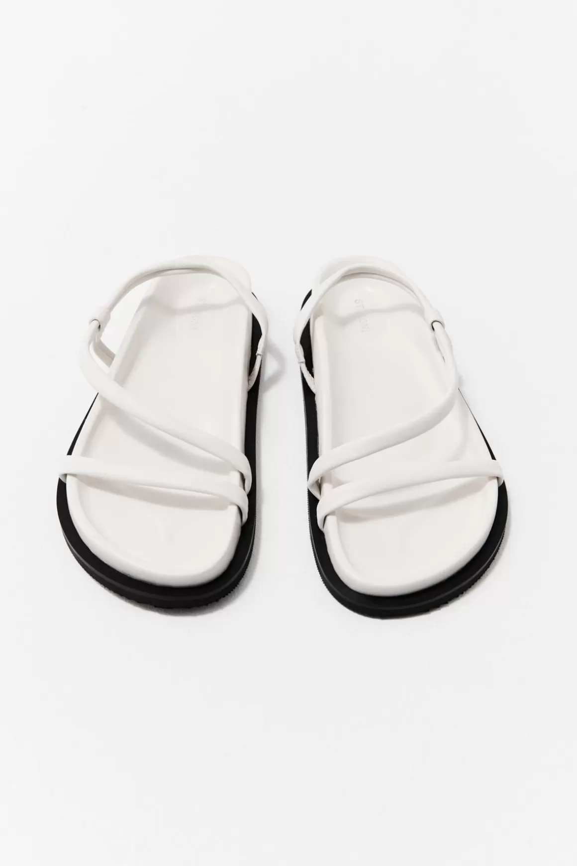 St. Agni Twist Sandal - White