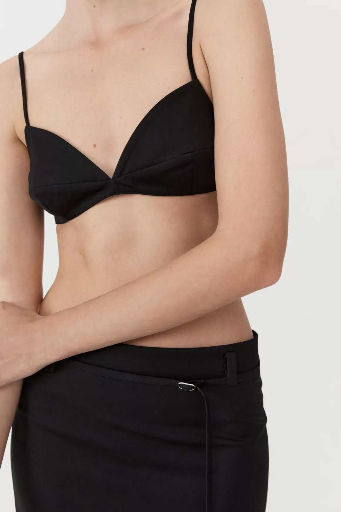 St. Agni Utilitarian Bralette - Black